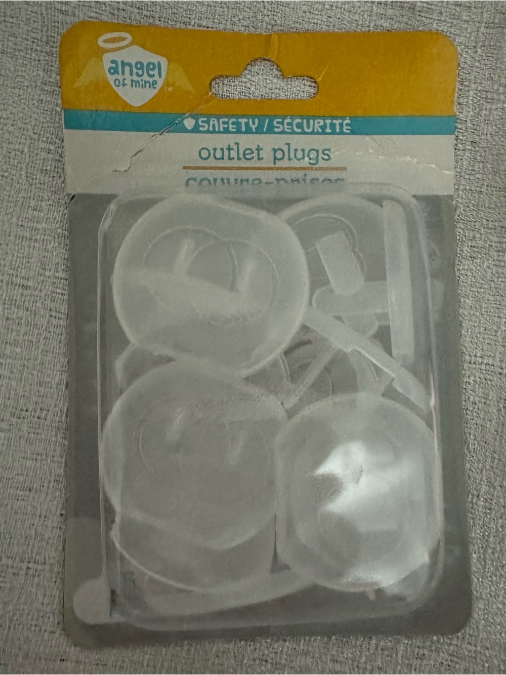 Clear Outlet Plugs - Safety Outlet Covers